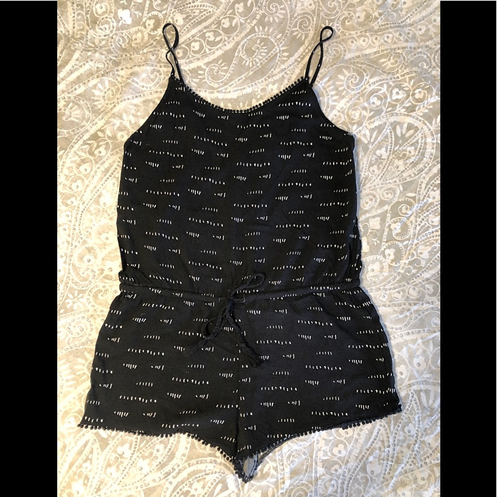 XHILARATION black romper sleep/loungewear